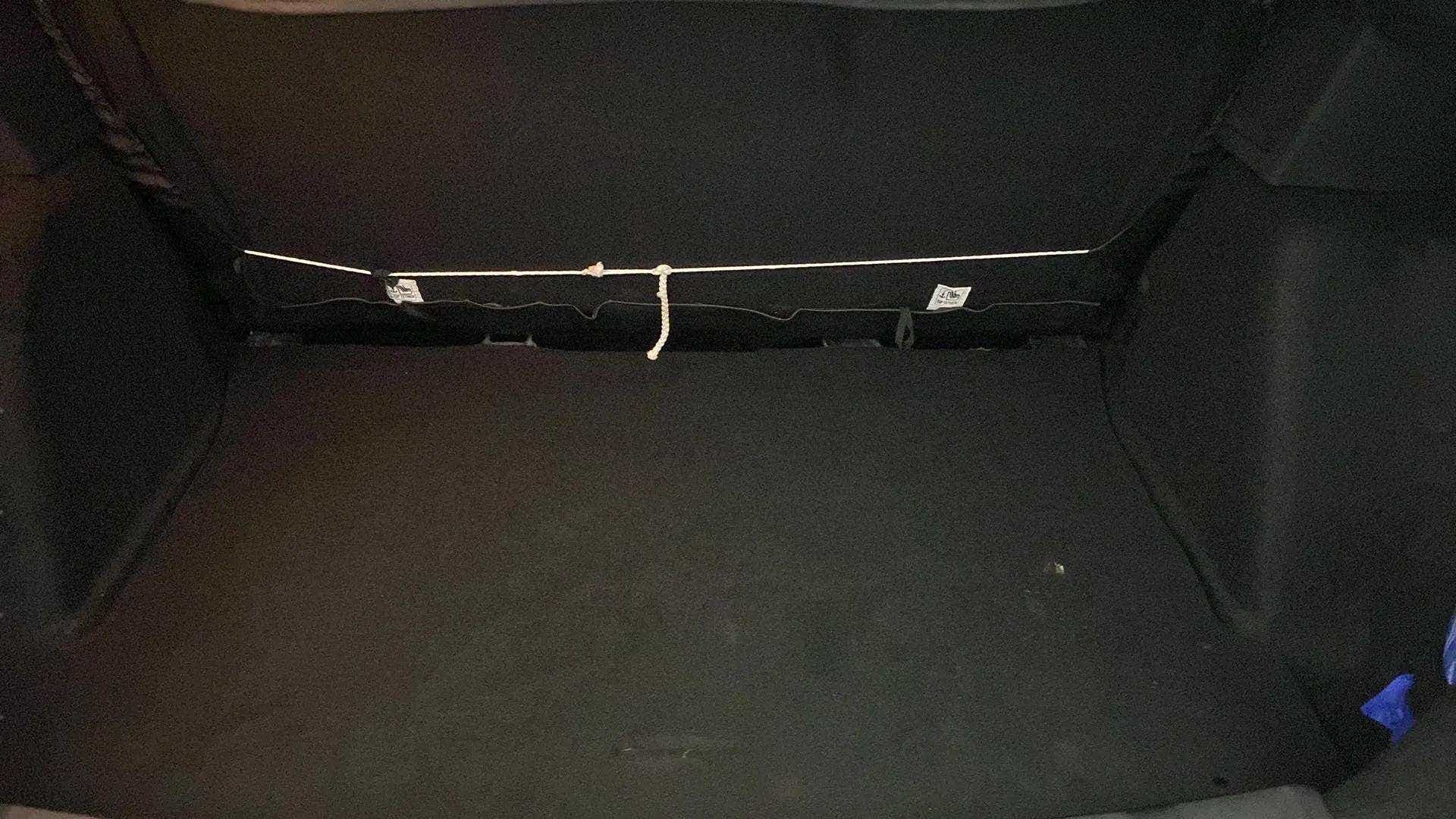Boot space of a Tata Nexon