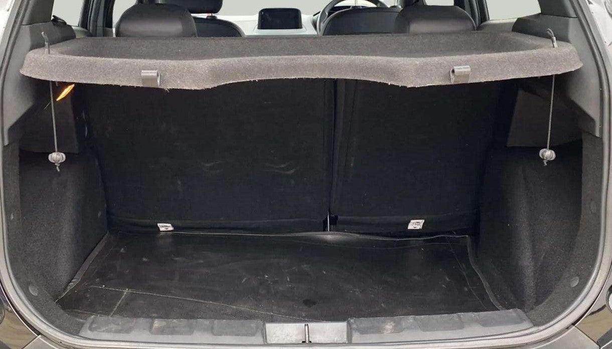 Boot space view of a Tata Nexon 2017-2023