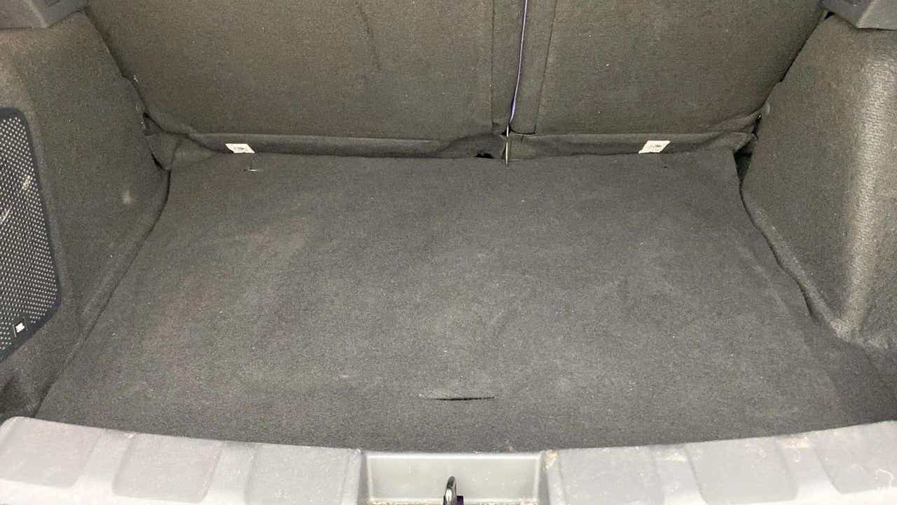 Boot space area of a Tata Nexon 2017-2023