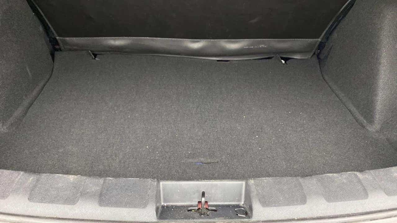 Boot space of a Tata Nexon