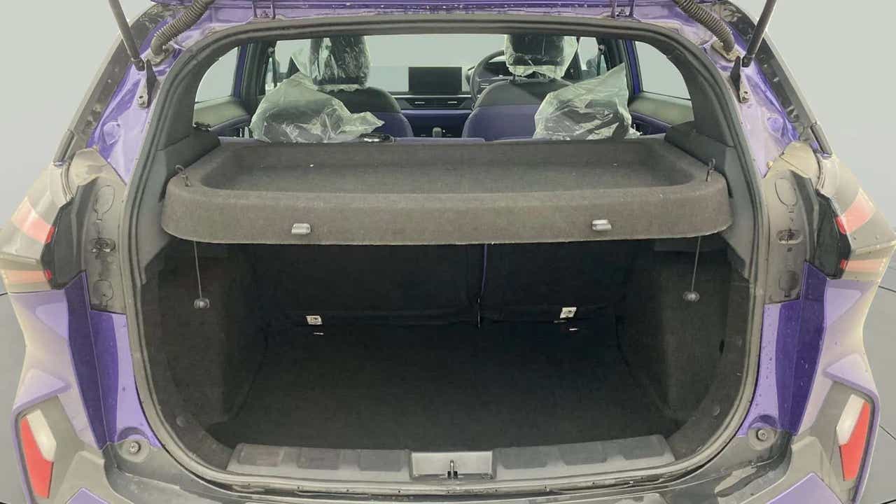 Boot space view of a Tata Nexon