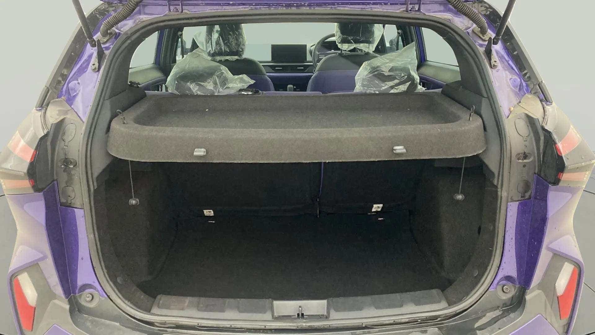 Boot space view of a Tata Nexon