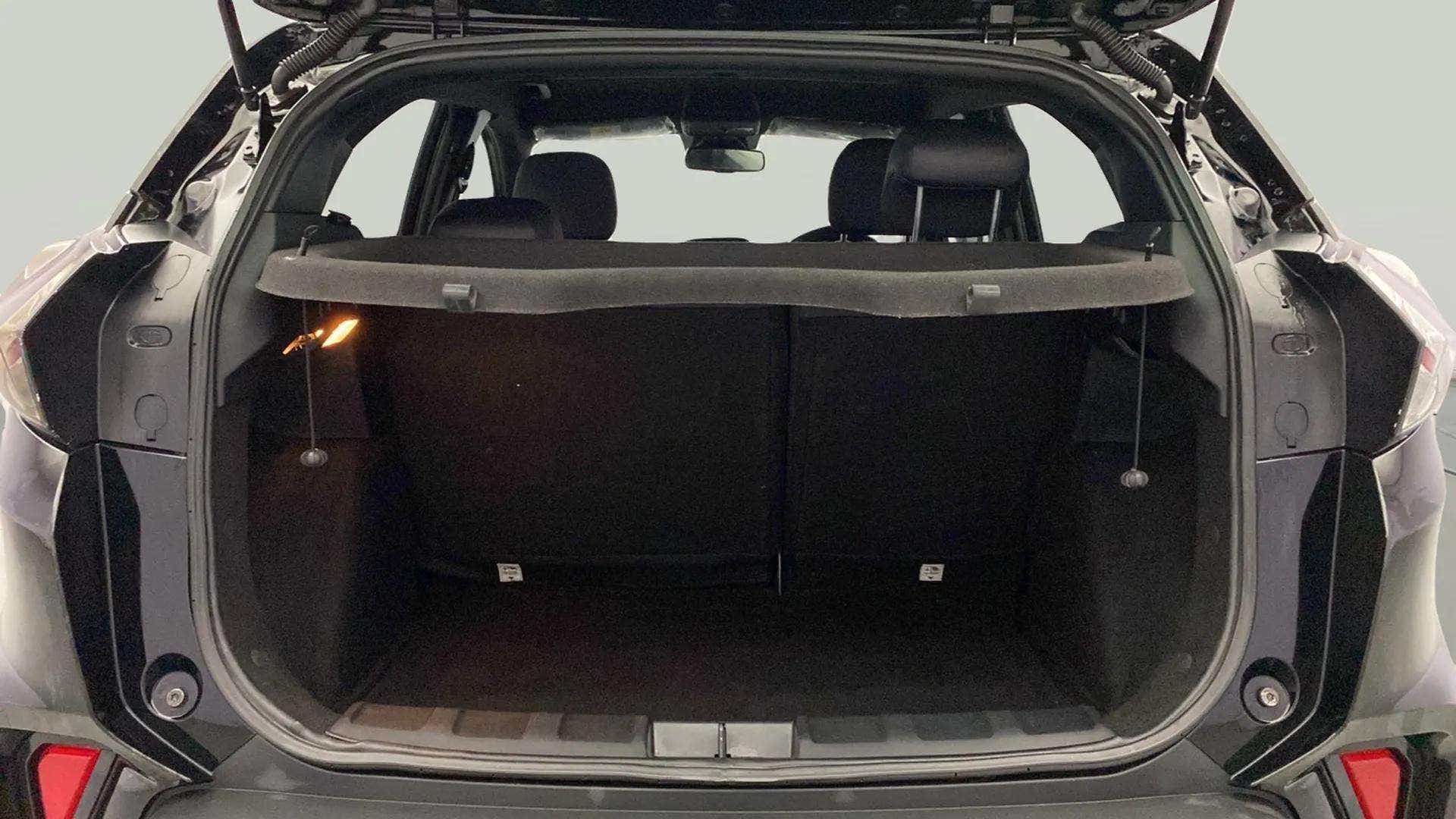 Boot space view of a Tata Nexon 2017-2023