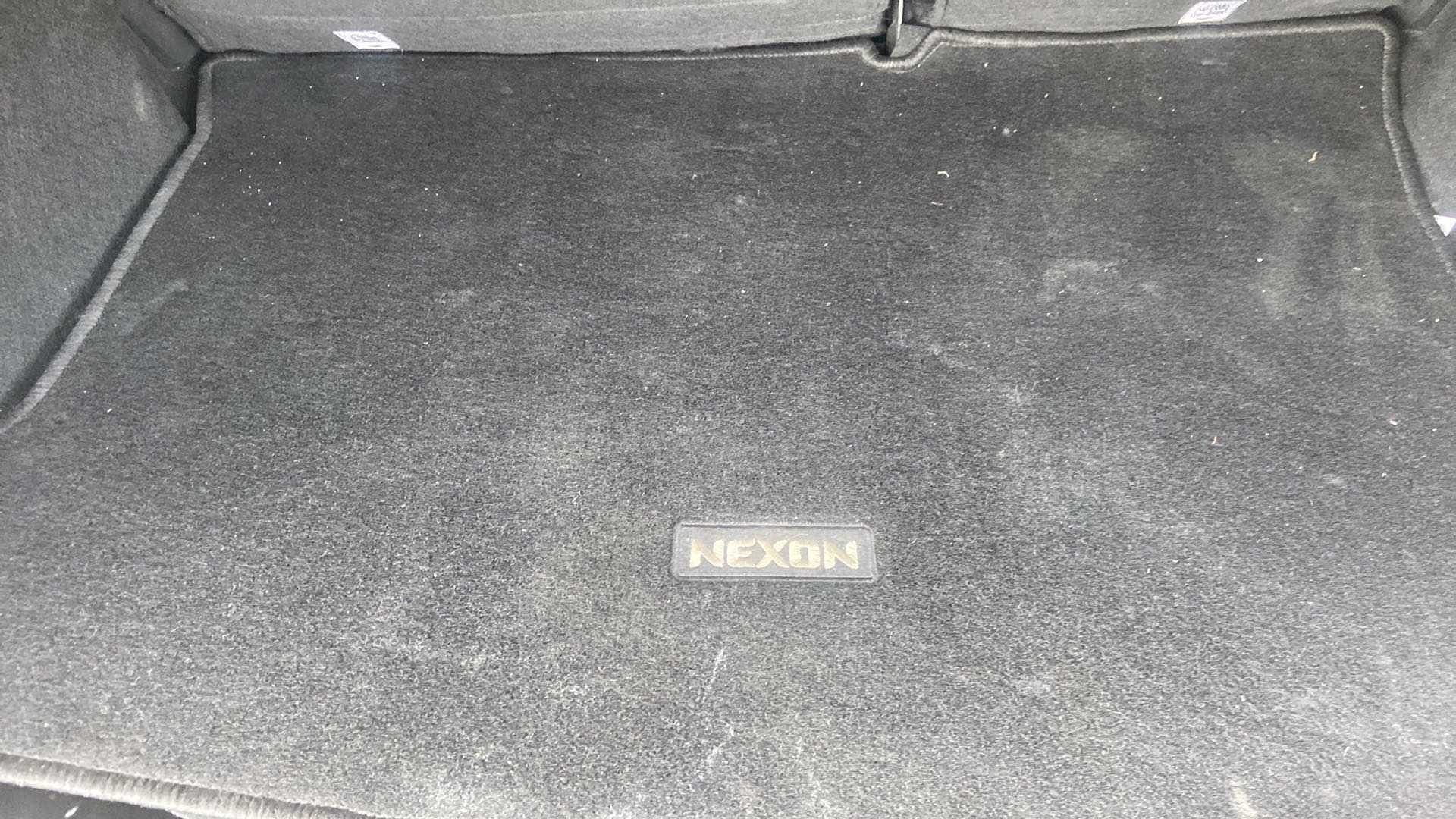 Boot space of a Tata Nexon 2017-2023