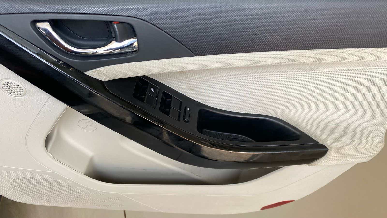 Interior door panel close-up of a Tata Nexon 2017-2023