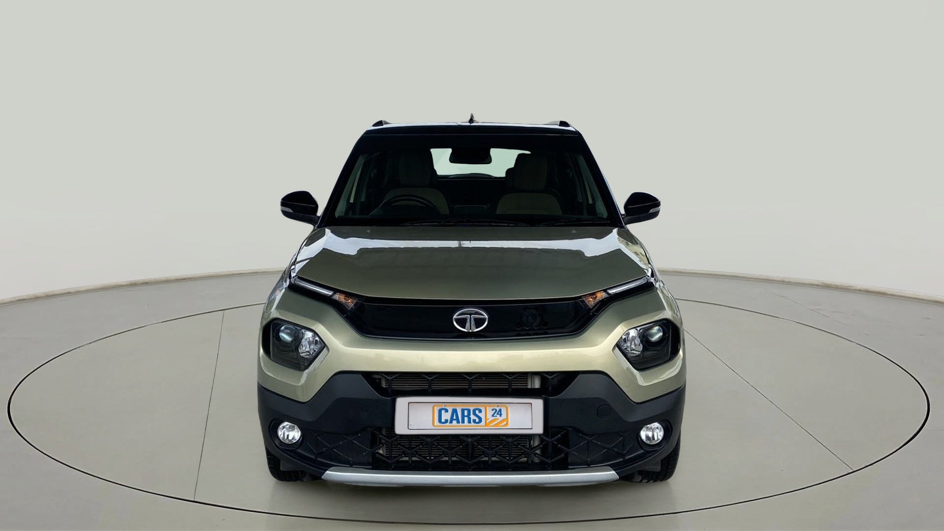 Front view of a Tata Punch