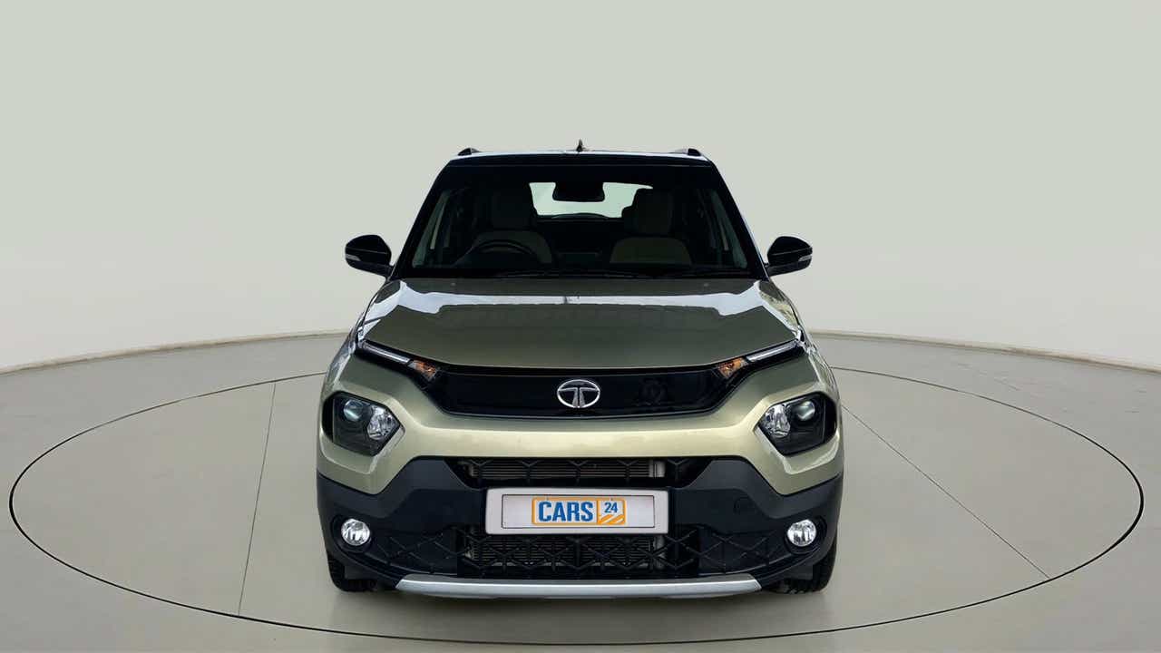 Front view of a Tata Punch