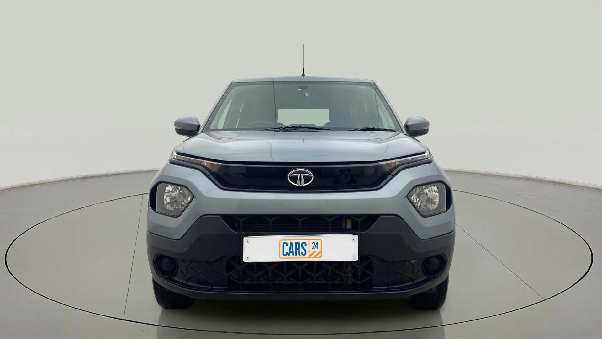 Front view of a Tata Punch