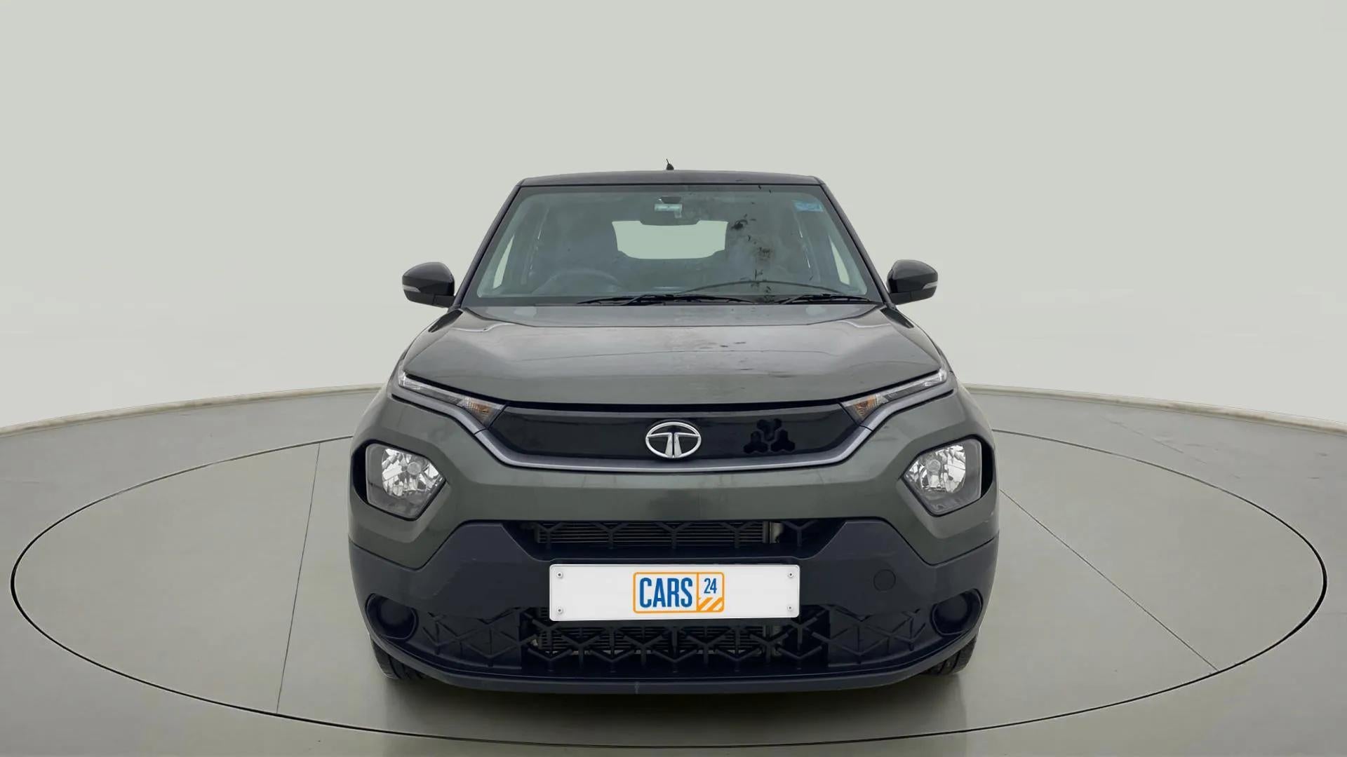 Front view of a Tata Punch