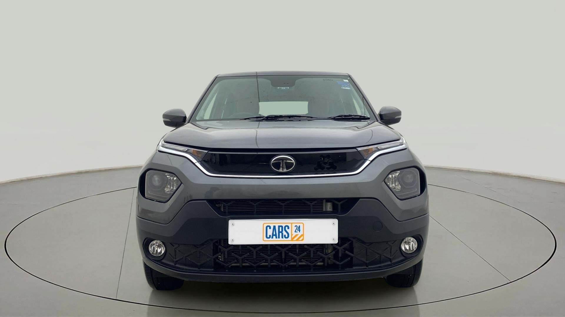 Front view of a Tata Punch