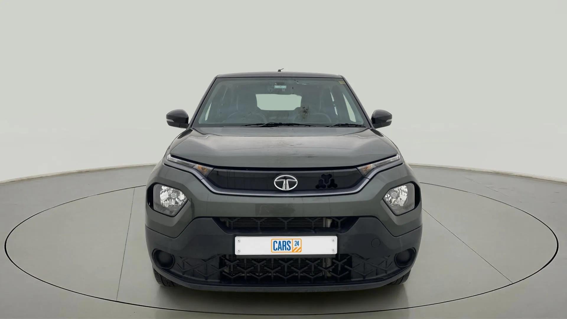 Front view of a Tata Punch