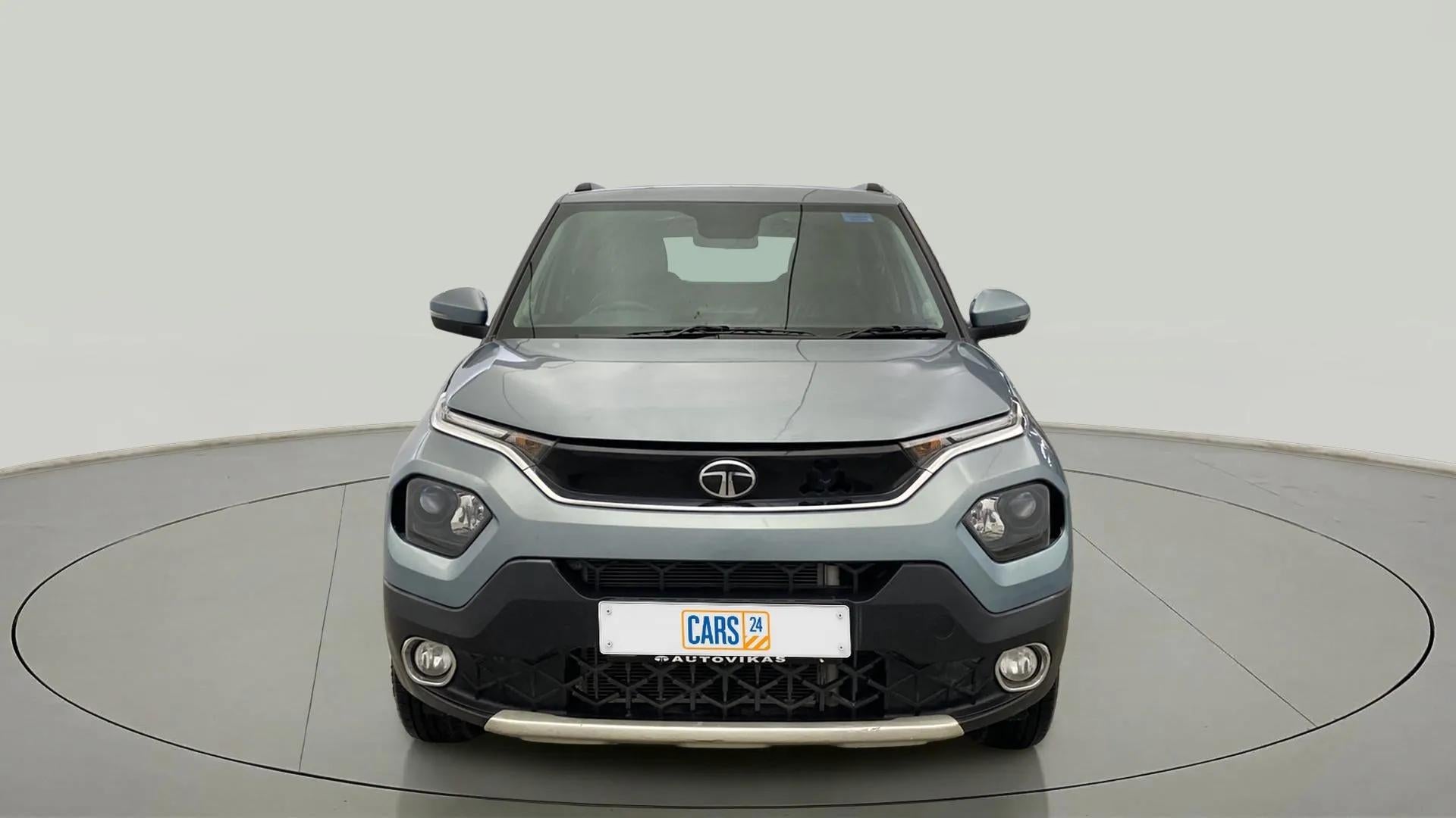 Front view of a Tata Punch