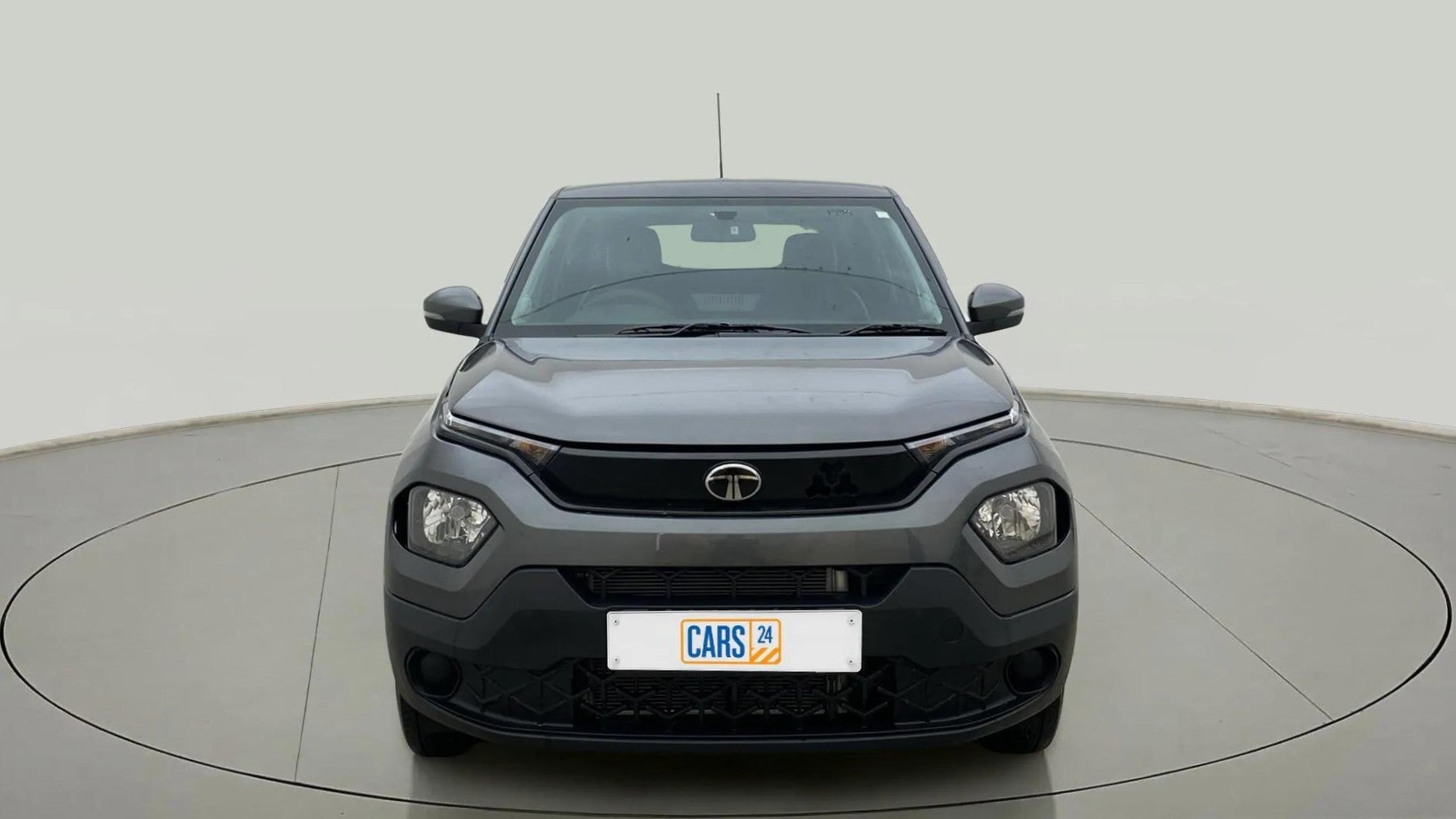 Front view of a Tata Punch