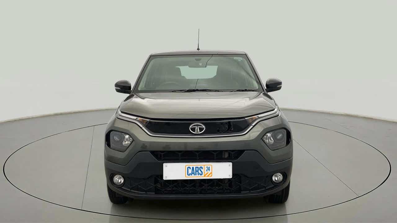 Front view of a Tata Punch