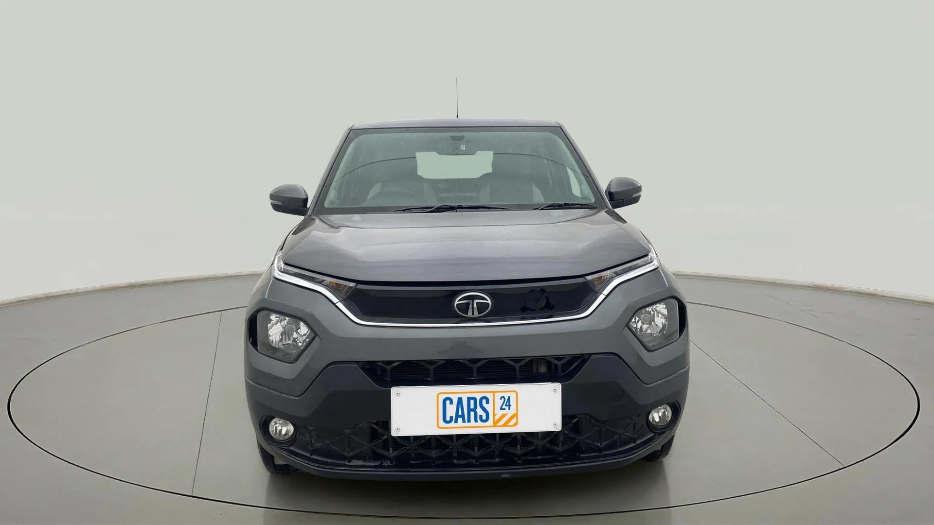 Front view of a Tata Punch