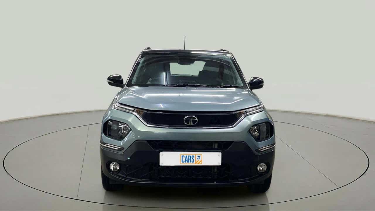 Front view of a Tata Punch