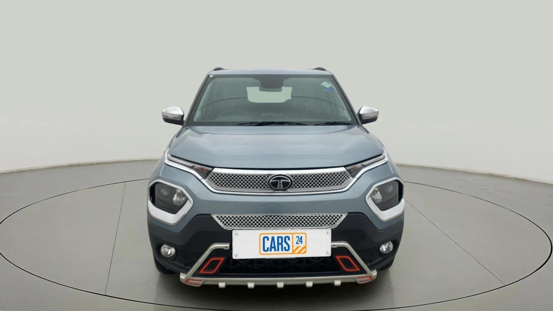 Front view of a Tata Punch