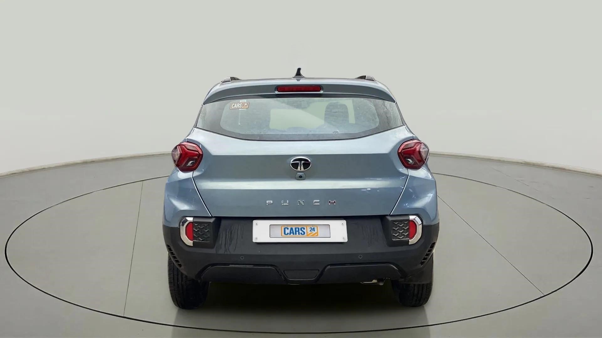 Rear view of a Tata Punch