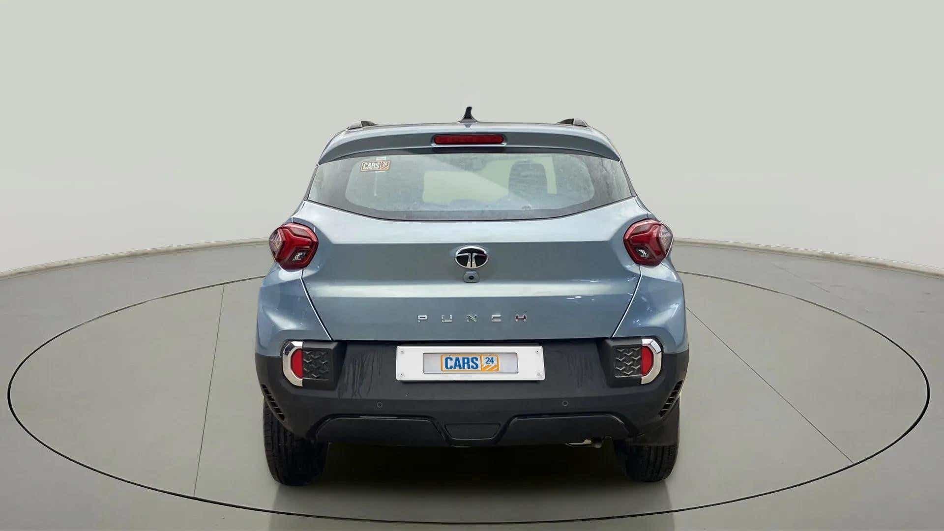 Rear view of a Tata Punch