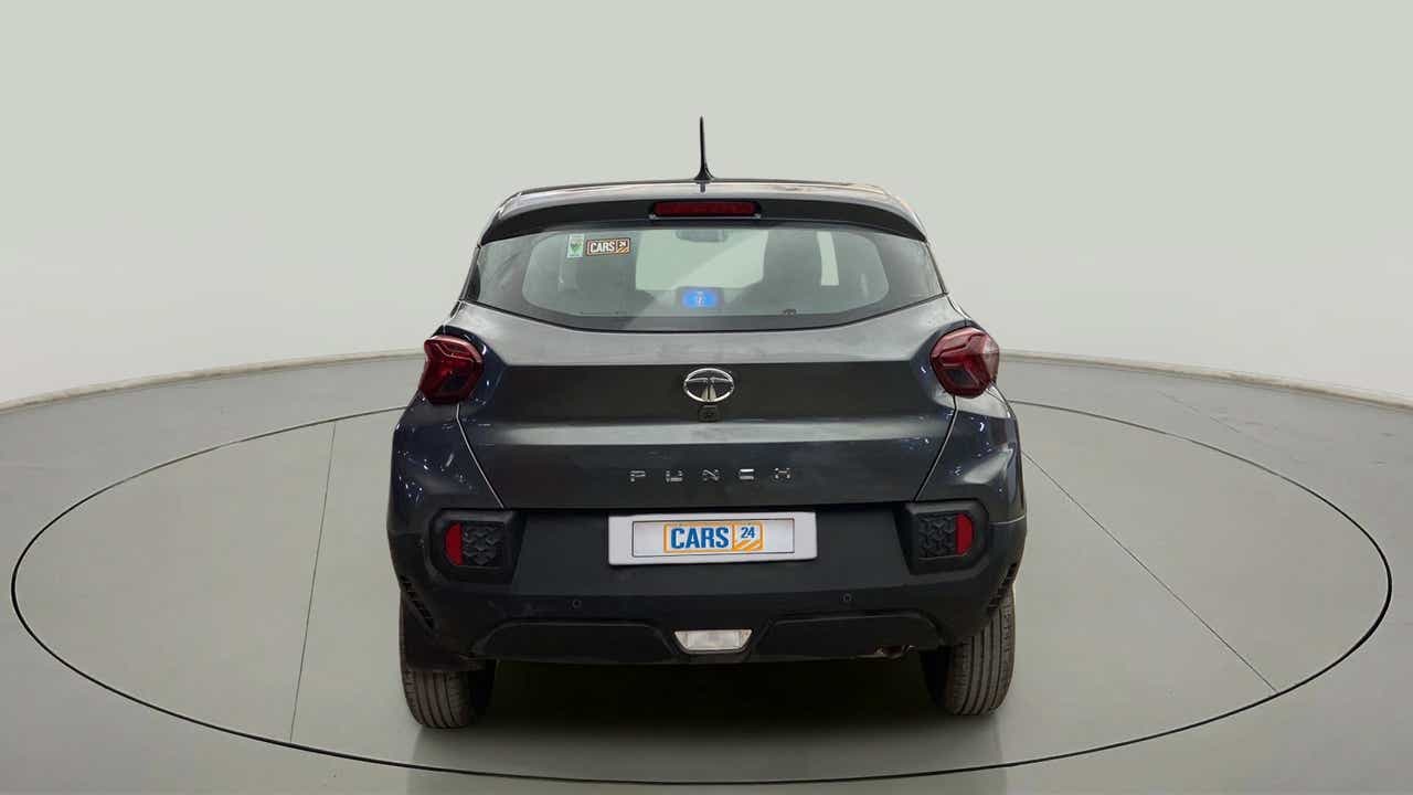 Rear view of a Tata Punch