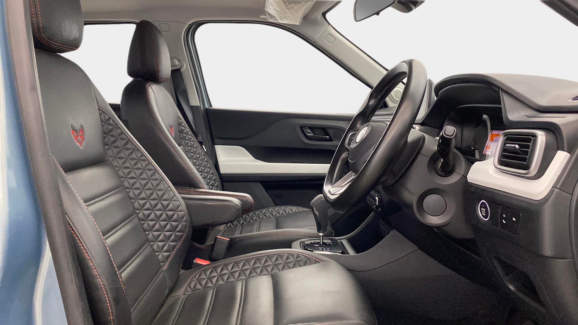 Interior view of a Tata Punch