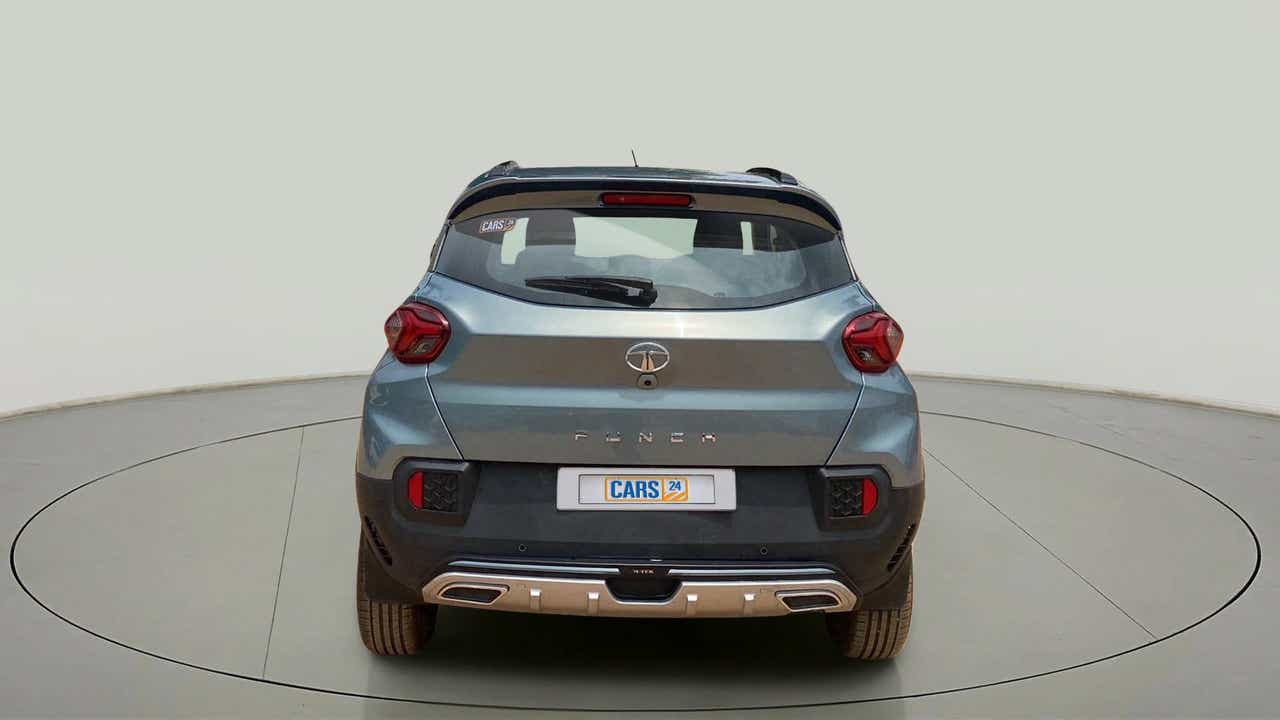 Rear view of a Tata Punch