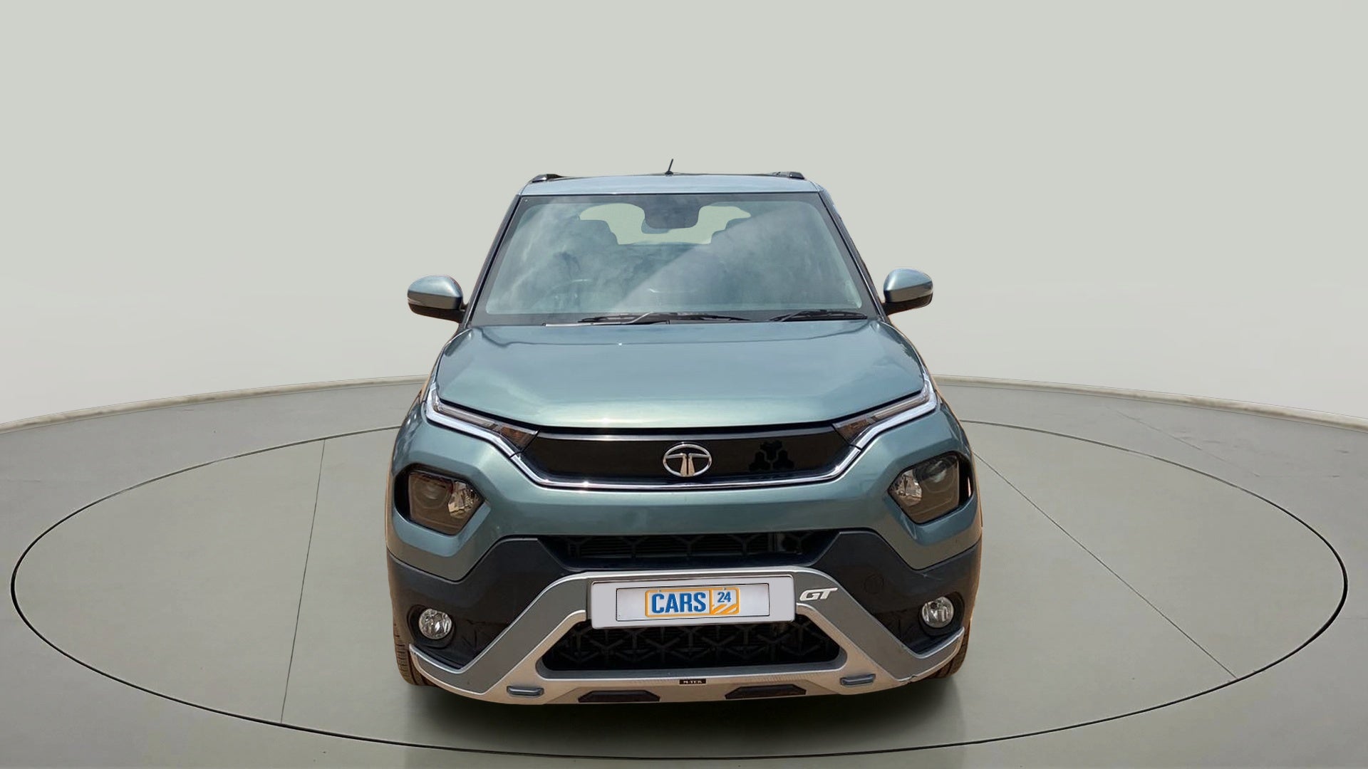 Front view of a Tata Punch