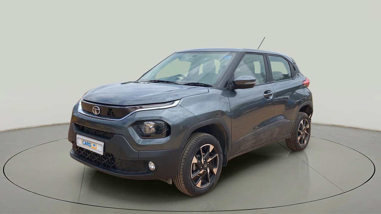 Front three-quarter view of a Tata Punch