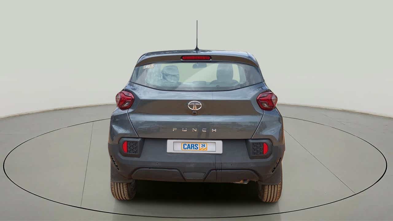 Rear view of a Tata Punch