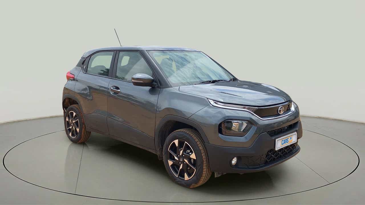 Front three-quarter view of a Tata Punch
