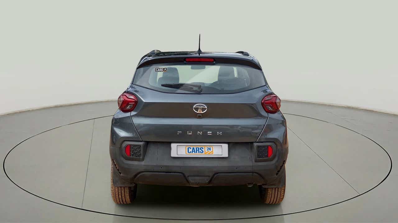 Rear view of a Tata Punch