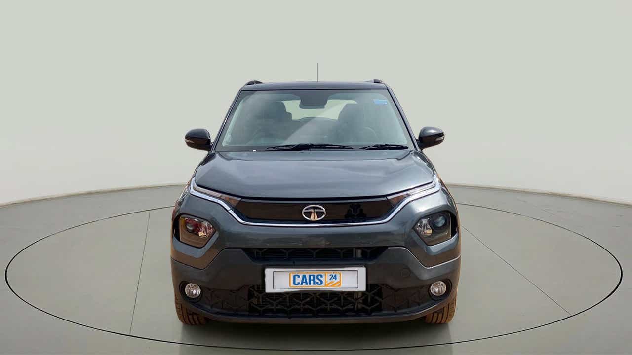 Front view of a Tata Punch