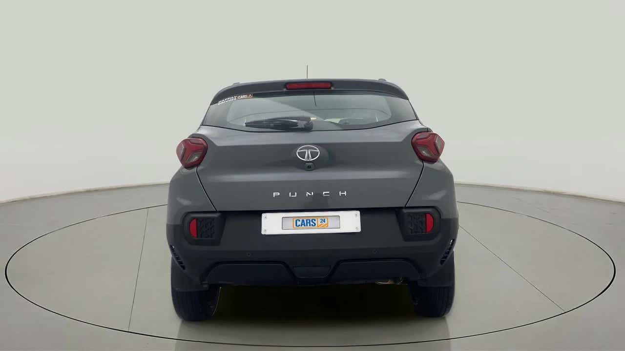 Rear view of a Tata Punch