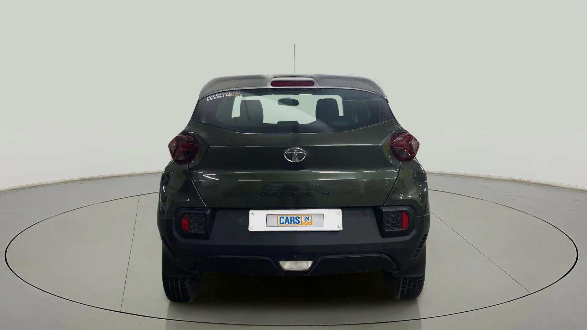 Rear view of a Tata Punch