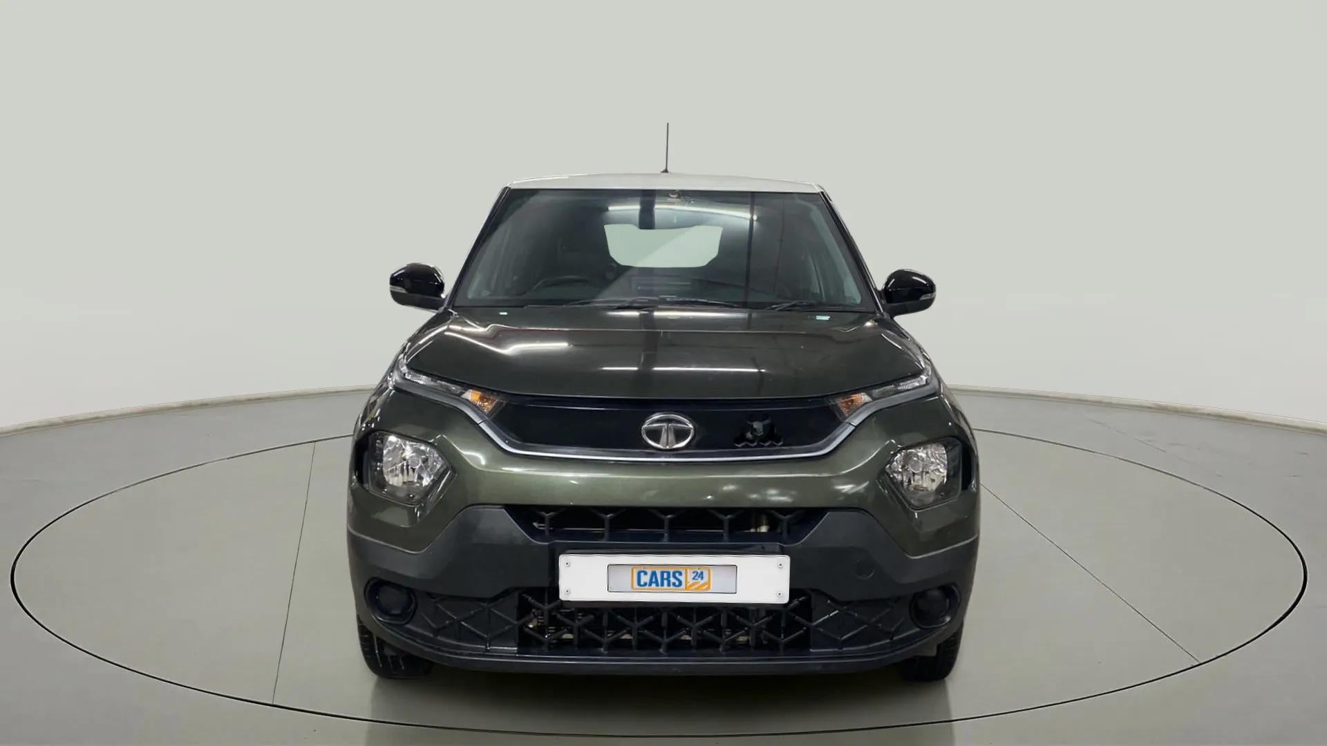 Front view of a Tata Punch