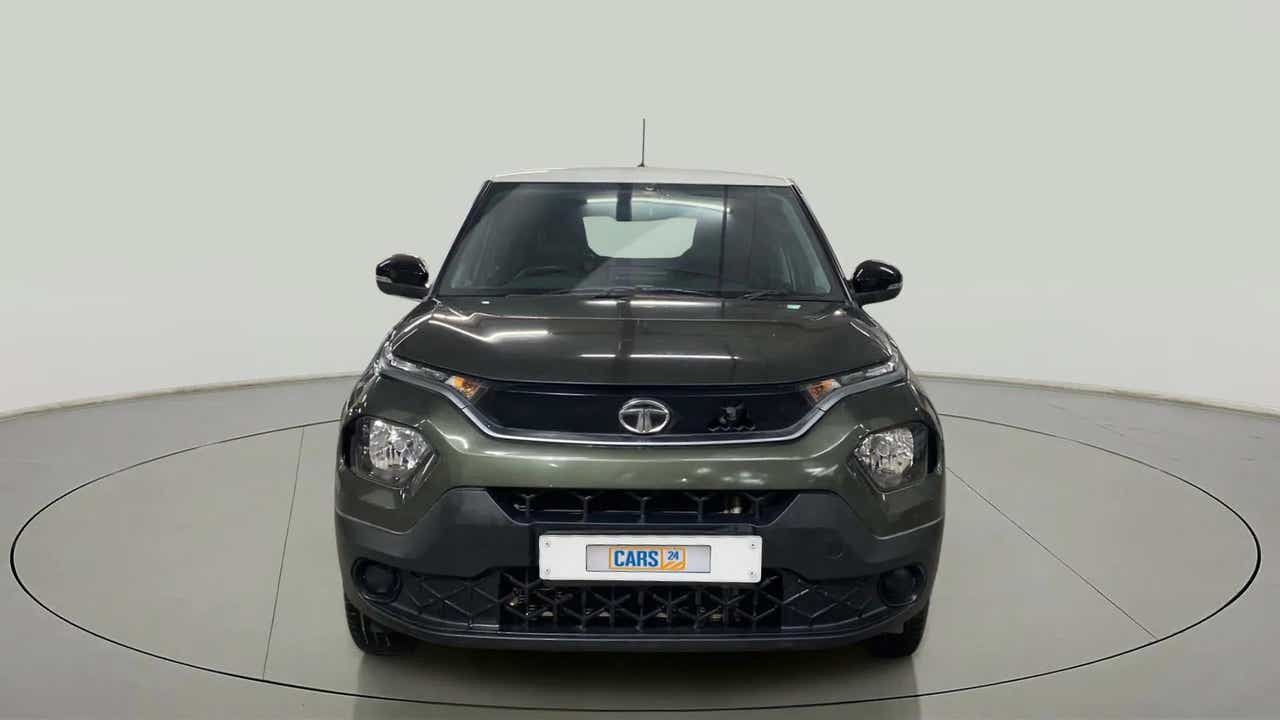 Front view of a Tata Punch