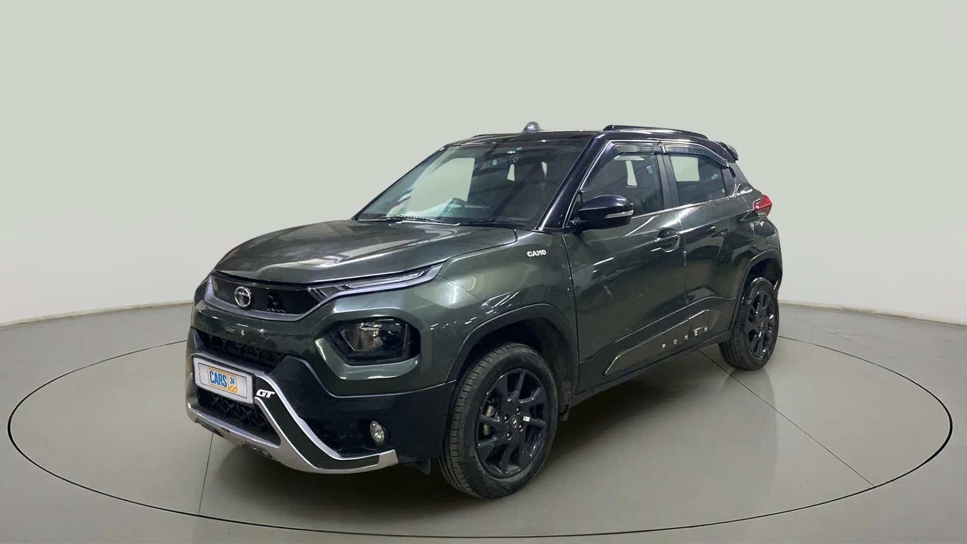 Front three-quarter view of a Tata Punch