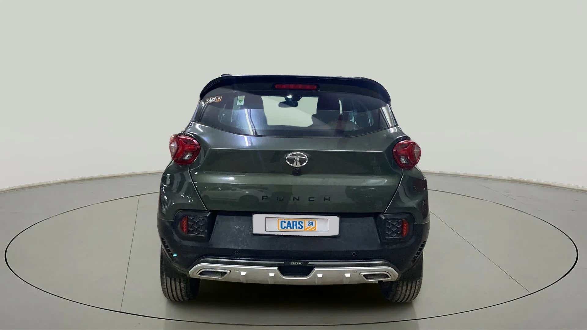 Rear view of a Tata Punch