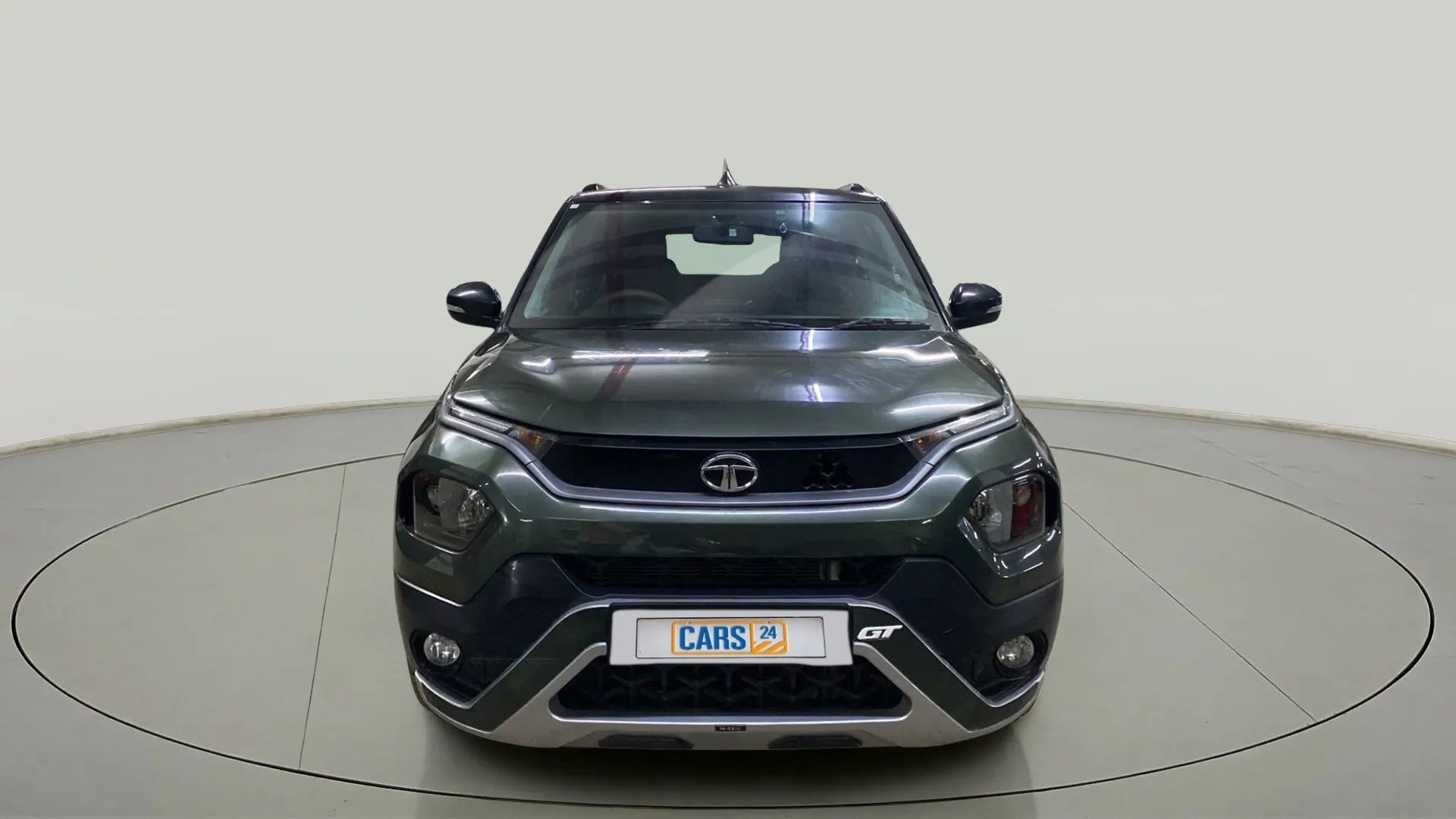 Front view of a Tata Punch