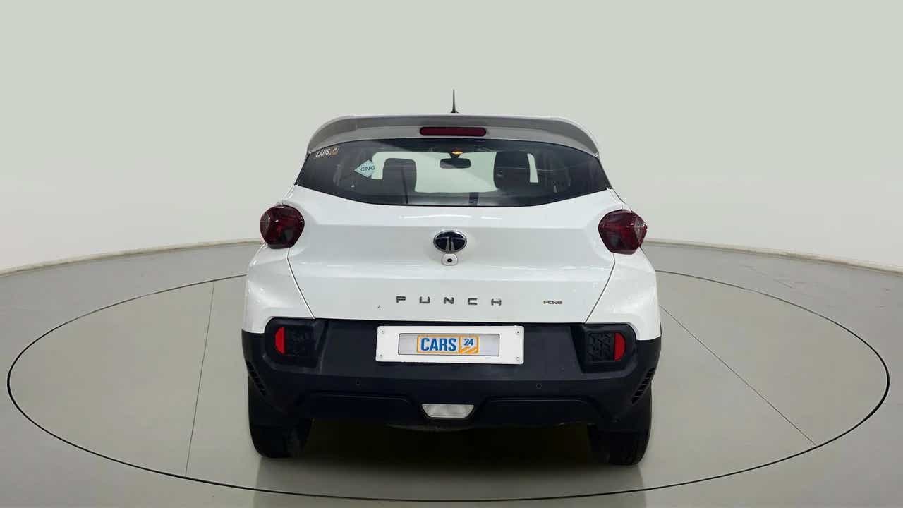Rear view of a Orcus White Tata Punch