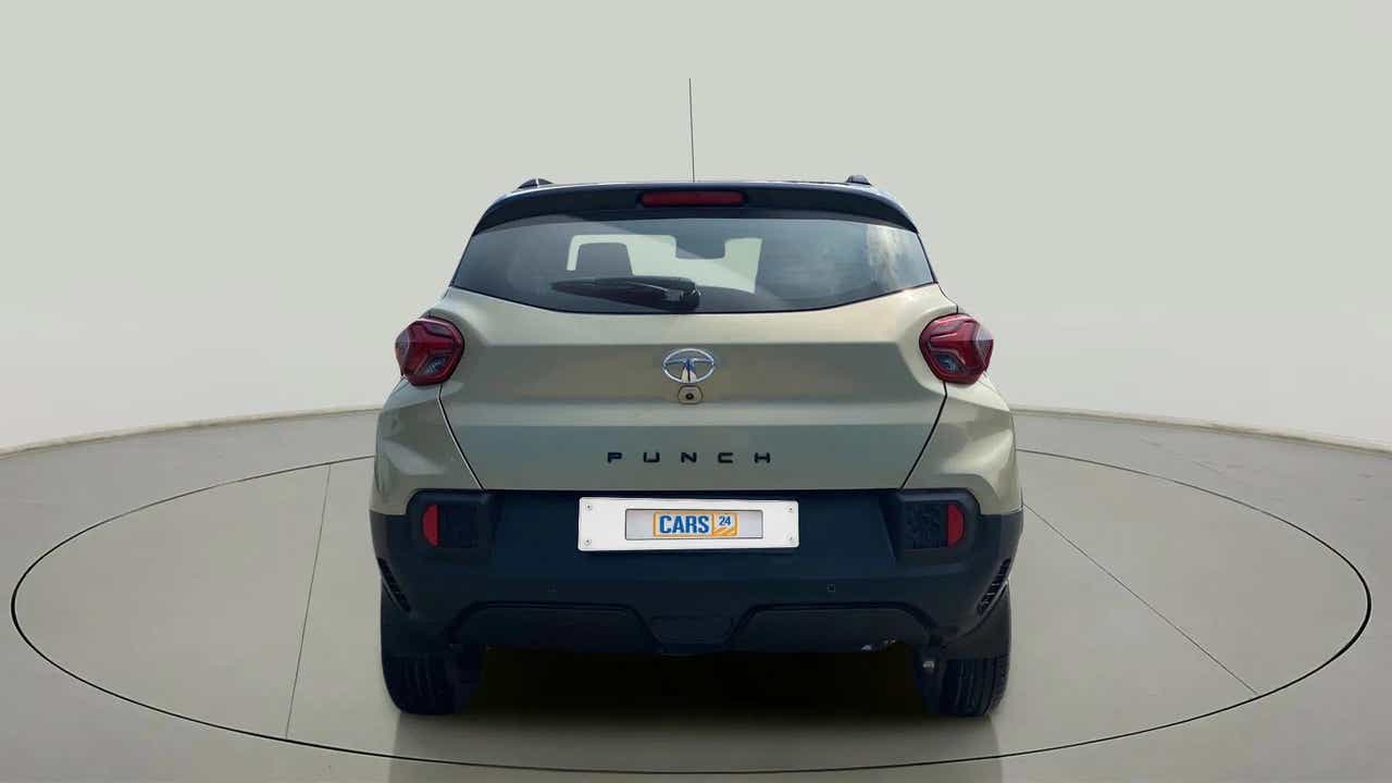Rear view of a Tata Punch