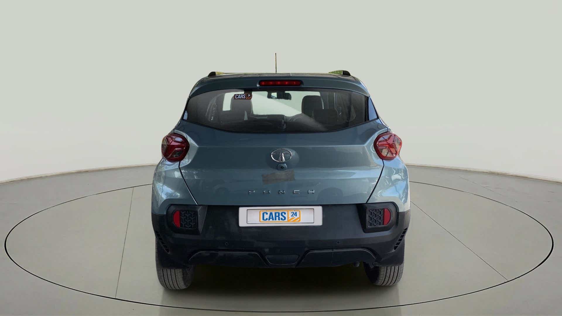 Rear view of a Tata Punch
