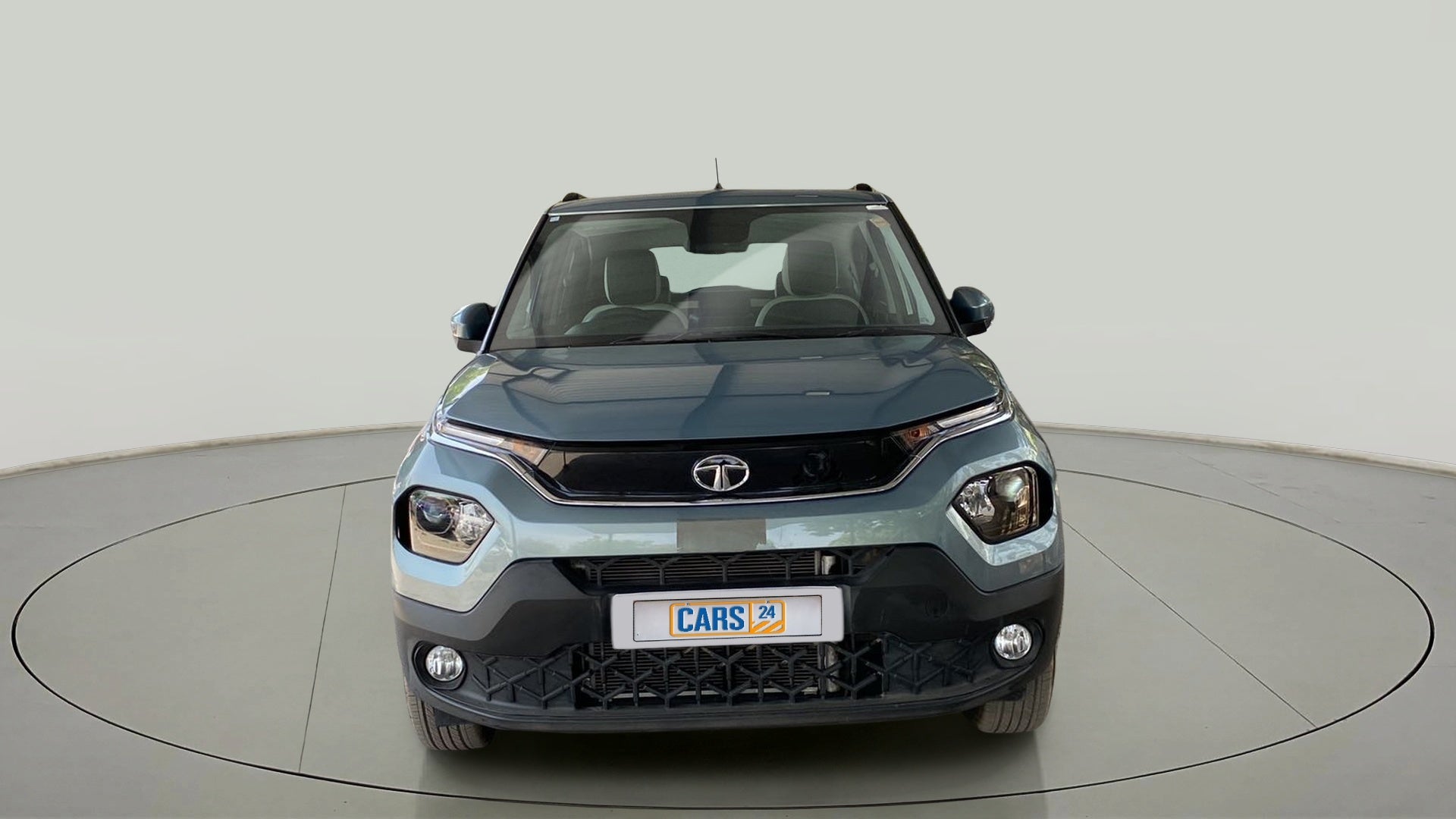 Front view of a Tata Punch