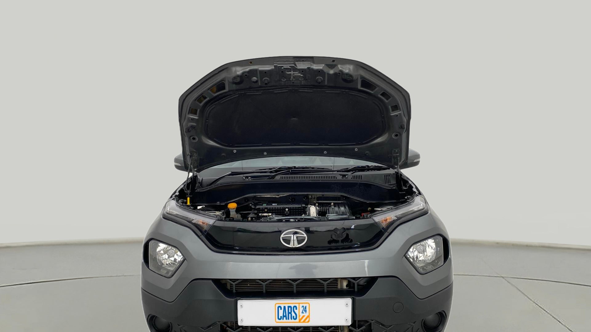 Engine bay view of a Tata Punch