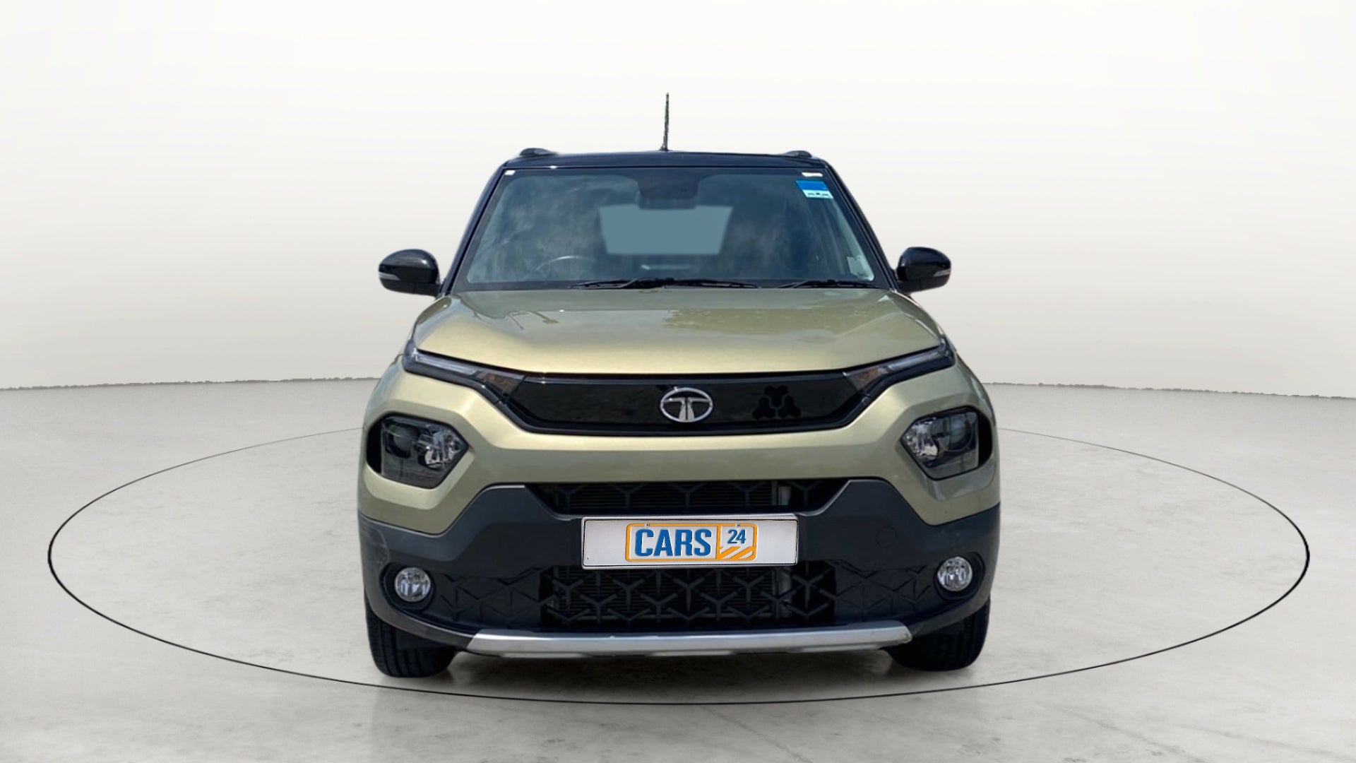 Front view of a Tata Punch