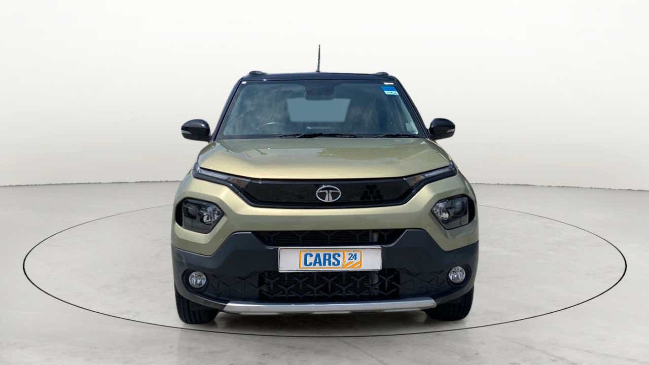 Front view of a Tata Punch