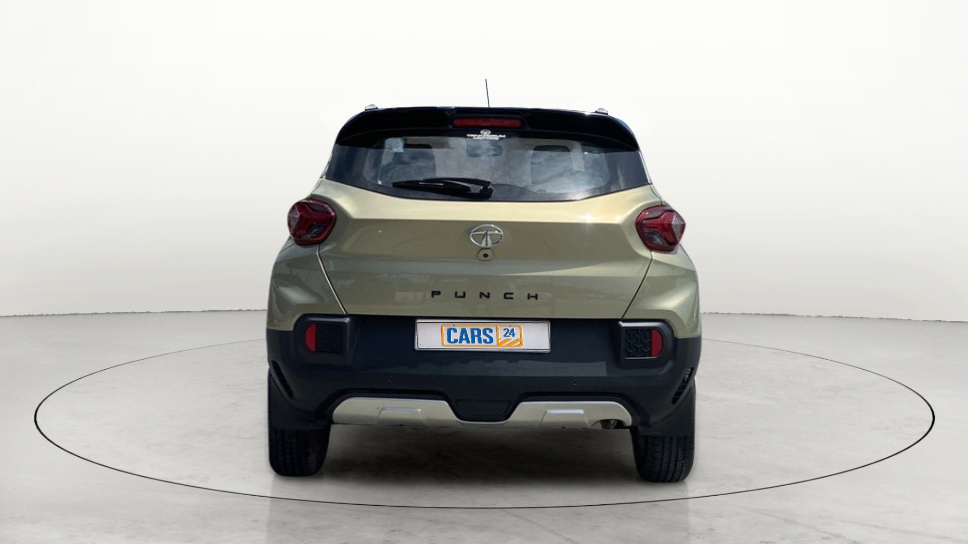 Rear view of a Tata Punch