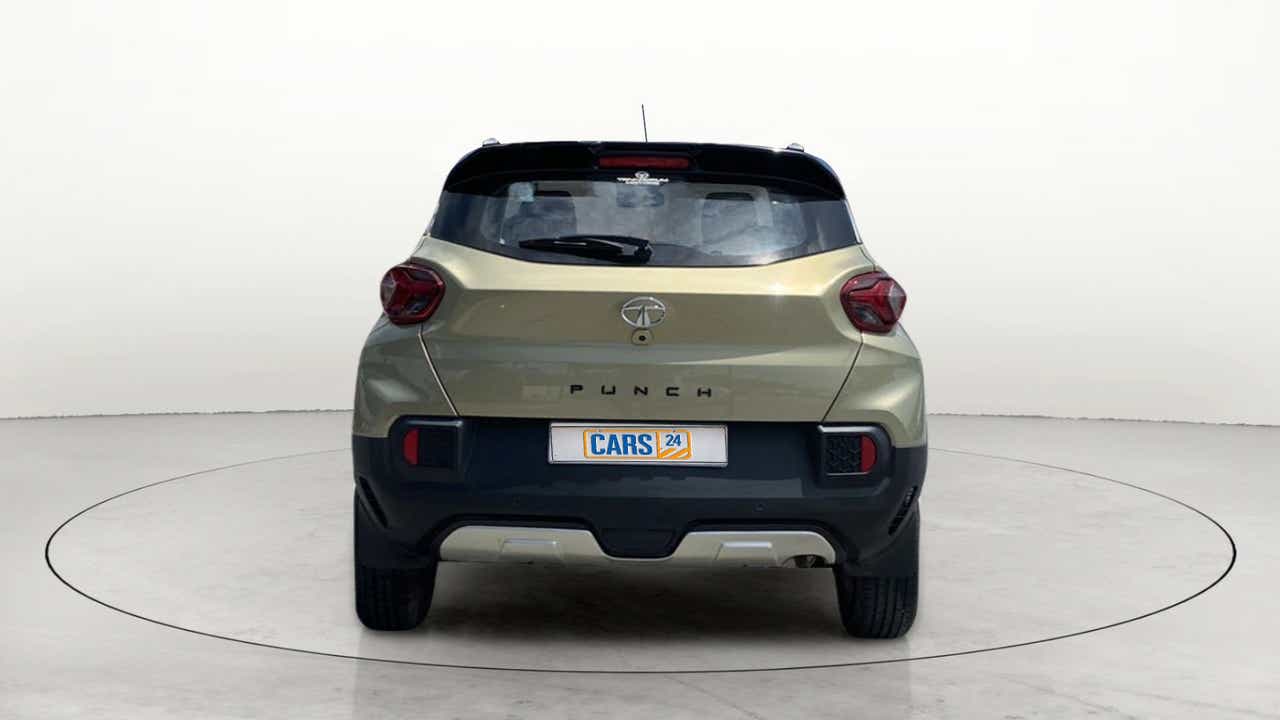 Rear view of a Tata Punch