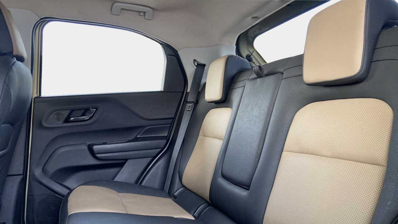 Rear seat view of a Tata Punch