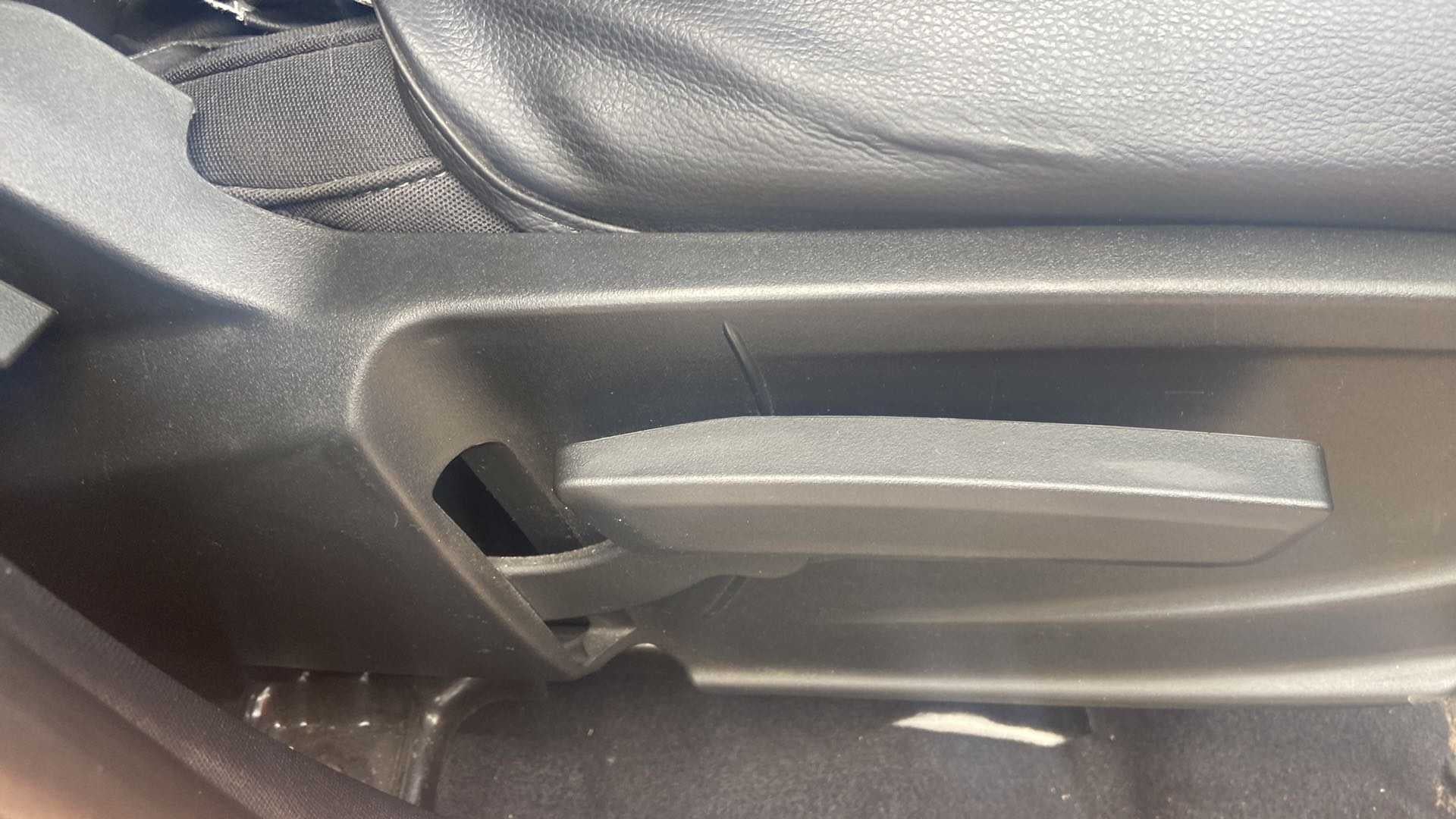 Seat adjustment lever of a Tata Punch